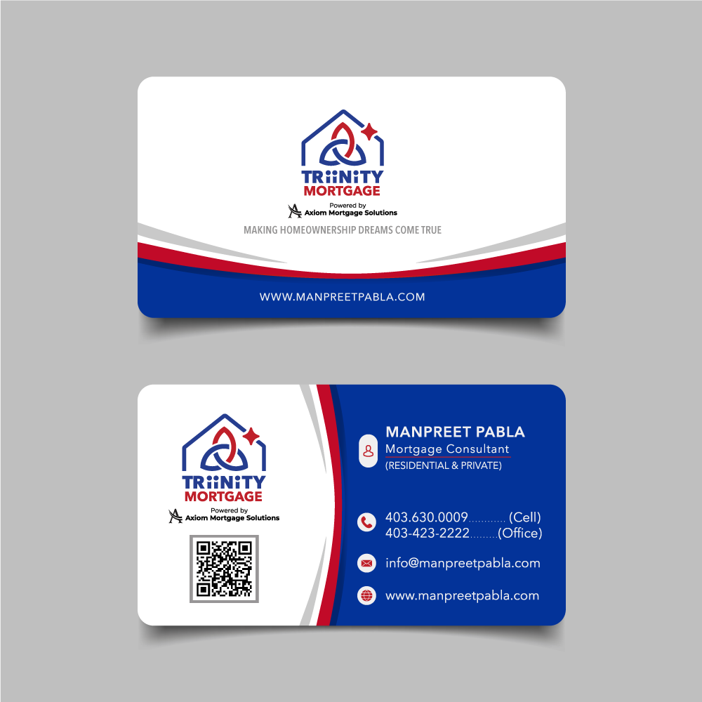 Business Card Design - Triinity Mortgage - by The JPcreative